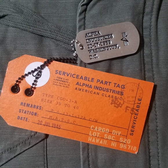 Alpha Industries M-65 Defender Jacket NWT - Picture 2 of 4